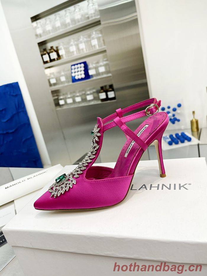 Manolo Blahnik Shoes MBS00025 Heel 9CM